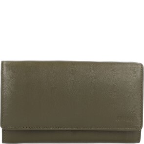 Mika Leren portemonnee 17 cm