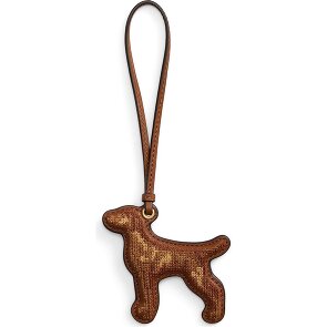 Lauren Ralph Lauren Marcy tasbedeltje van leer, 6 cm