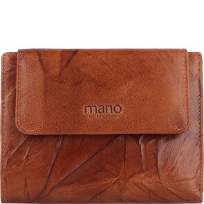 mano Donna Aurona Portemonnee RFID Leer 14 cm