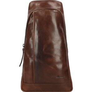 Greenburry Newport schoudertas leer 33 cm