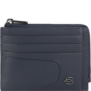 Piquadro Akron Kredietkaart etui RFID-bescherming Leer 11.5 cm