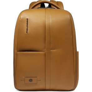 Piquadro Russel Dagrugzak RFID-bescherming Leer 41 cm Laptop compartiment
