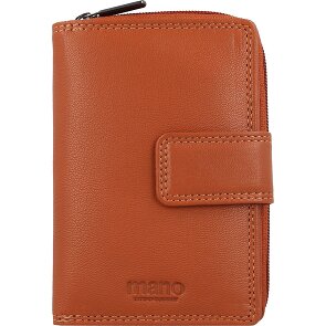 mano Donna Giulia Leren Portemonnee 9 cm