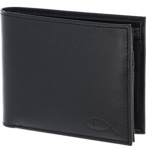 oxmox Leather Portemonnee RFID-bescherming Leder 12 cm