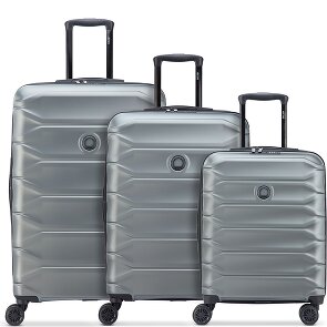Delsey Paris Meteor 4 wielen Kofferset 3-delig met uitbreidingsplooi