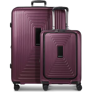 Redolz Essentials 14 4-wiel kofferset 2 stuks laptopvak met rekbare vouw