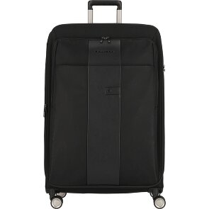 Piquadro Brief 4 wielen Trolley 78 cm met uitbreidingsplooi