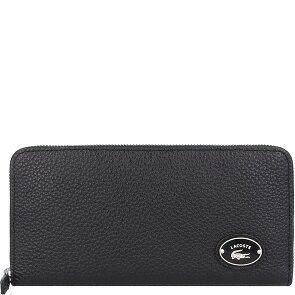 Lacoste Oorsprong Krokodillen Portemonnee Leer 20 cm