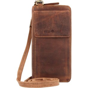 Greenburry Vintage mobiele telefoon etui RFID leer 8 cm