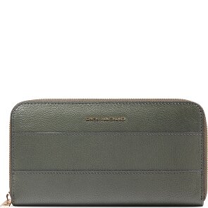 Piquadro Patricia Portemonnee RFID-bescherming Leer 19 cm