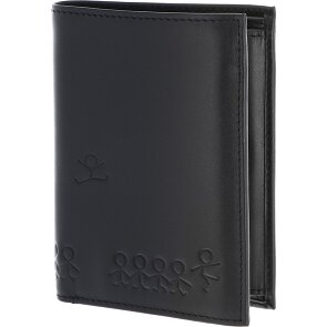 oxmox Leather Portemonnee RFID-bescherming Leder 13 cm