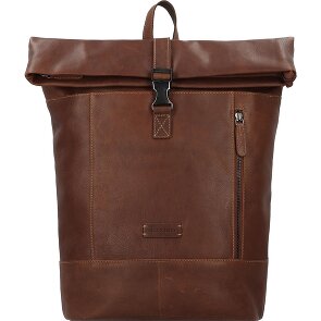 Jack Kinsky Porto Dagrugzak Leer 43 cm Laptop compartiment