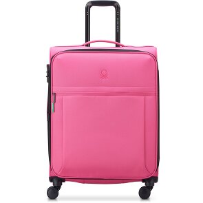 Delsey Paris x United Colors of Benetton BE 4-wiel trolley 65 cm met uitbreidingsplooi Delsey Paris x United Colors of Benetton BE 4-wiel trolley 65 cm met uitbreidingsplooi
