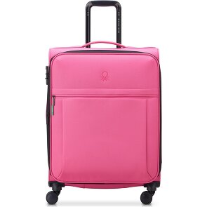 Delsey Paris x United Colors of Benetton BE 4-wiel trolley 65 cm met uitbreidingsplooi