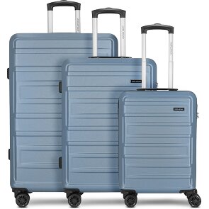 Worldpack New York 2.0 4 wielen Kofferset 3-delig