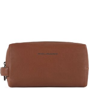 Piquadro Black Square Toilettas Leer 25 cm