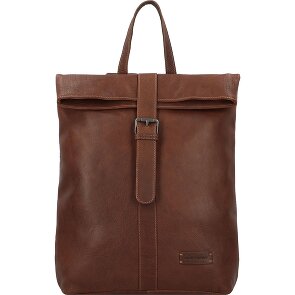 Jack Kinsky Porto Dagrugzak Leer 37 cm Laptop compartiment