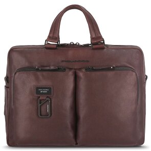 Piquadro Harper aktetas Leer 40 cm Laptopcompartiment Piquadro Harper aktetas Leer 40 cm Laptopcompartiment