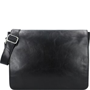 Leonhard Heyden Cambridge Messenger Leder 38 cm Laptopcompartiment