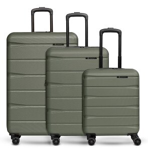 Franky Munich 4.0 4-wiel kofferset, 3-delig met stretchvouw