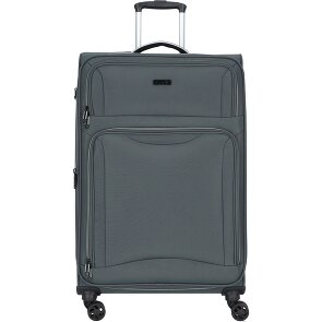d&n Travel Line 9204 4 wielen Trolley L 76 cm met uitbreidingsplooi