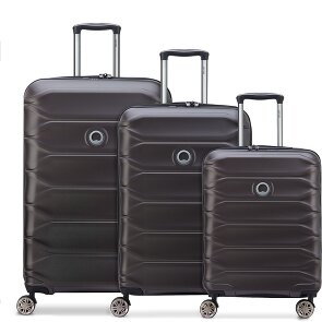 Delsey Paris Meteor 4 wielen Kofferset 3-delig met uitbreidingsplooi