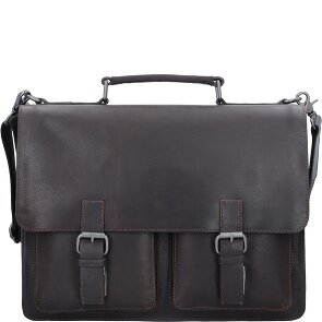 Leonhard Heyden Dakota Aktetas Leer 40 cm Laptopcompartiment