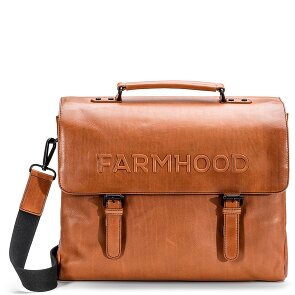 Farmhood Memphis aktetas XXL 3 vakken leer 39 cm