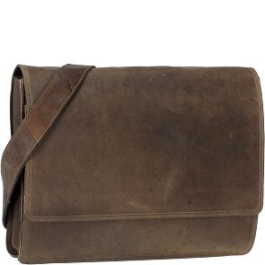 Harold's Antico Messenger Leder 38 cm Laptopcompartiment