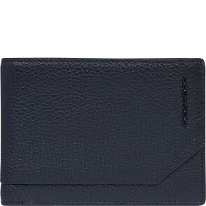 Piquadro Than Portemonnee RFID-bescherming Leer 12.5 cm