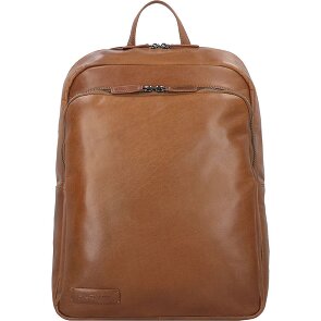 Plevier Rock Opal Dagrugzak Leer 43 cm Laptop compartiment