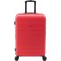  4300 4 wielen Trolley 65 cm met uitbreidingsplooi variant red