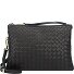 Piuma Schoudertas Leer 25 cm variant black-gold Piuma Schoudertas Leer 25 cm variant black-gold