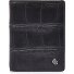  Portemonnee RFID-bescherming Leder 8 cm variant black