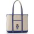  Canvas Bear Shopper Tas 32.5 cm variant ecru-indigo sky