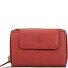  Vika Portemonnee RFID-bescherming Leer 14 cm variant red
