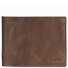  Volo portemonnee leer 12 cm variant braun