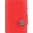  Click & Slide Creditcardetui Portemonnee RFID Leer 6,5 cm variant coral-silver