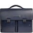  Philip Aktetas Messenger Leer 42 cm Laptop compartiment variant blue