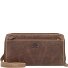  Vintage Portemonnee RFID-bescherming Leer 21 cm variant brown