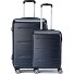  5583 4 wielen Kofferset 2-delig variant blau