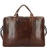  Newport Koffer Leer 43 cm Laptop compartiment variant coffee