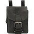  Vintage heuptasje leer 15 cm variant charcoal