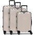  Essentials 18 2.0 4 wielen Kofferset 3-delig met uitbreidingsplooi variant metallic-greige shiny