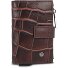 Fano C-Four Portemonnee RFID-bescherming Leer 7 cm variant darkbrown Fano C-Four Portemonnee RFID-bescherming Leer 7 cm variant darkbrown