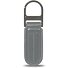  Keyring Sleutel portemonnee Leer 10 cm variant antracite