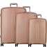Evae 4 wielen Kofferset 3-delig met uitbreidingsplooi variant pale pink Evae 4 wielen Kofferset 3-delig met uitbreidingsplooi variant pale pink