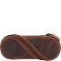  Vintage leren brillenkoker 17 cm variant brown