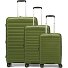 Travel Line 4700 4 wielen Kofferset 3-delig met uitbreidingsplooi variant olive green Travel Line 4700 4 wielen Kofferset 3-delig met uitbreidingsplooi variant olive green