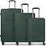 Dallas 3.0 4-wiel kofferset 3-delig met stretch plooi variant olive Dallas 3.0 4-wiel kofferset 3-delig met stretch plooi variant olive